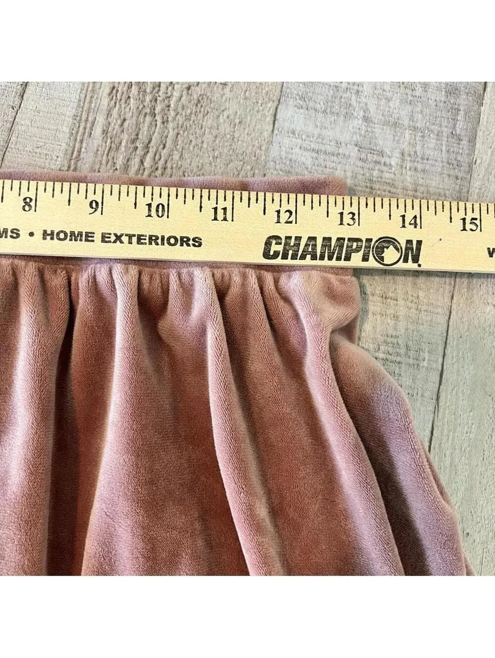 Hippie Rose Women's Size M Blush Velvet Mini Skirt Boho Chic Y2K Skater Style